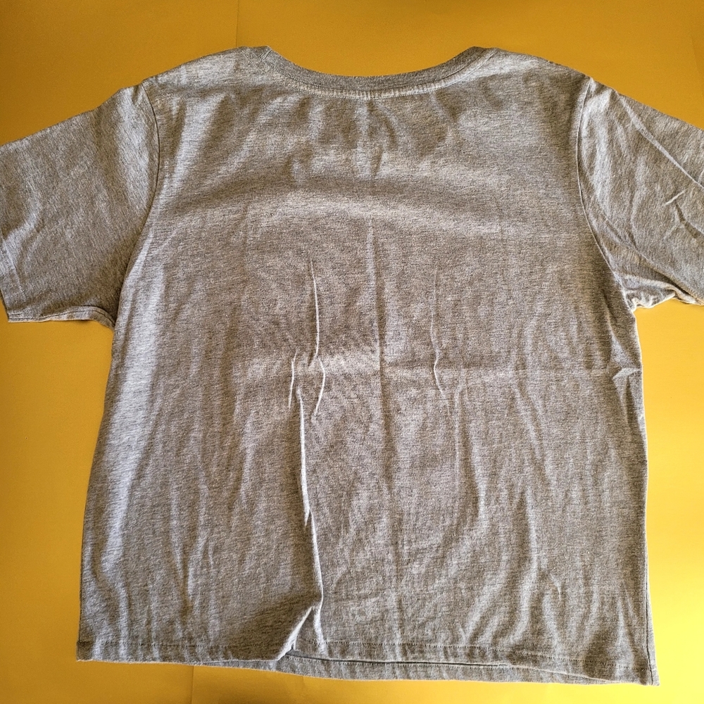 Women's XL(15/17) Gray Superwoman T-shirt - Picture 7 of 10